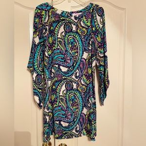 Alice & Trixie Paisley Silk Mini Dress Sz Small